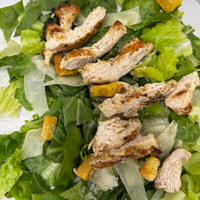 Chicken Caesar Salad.