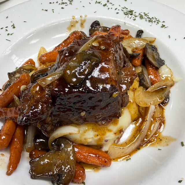 Braised Beef Short Rib.