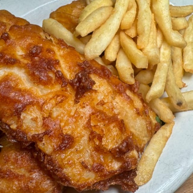 Two Piece Fish & Chips.