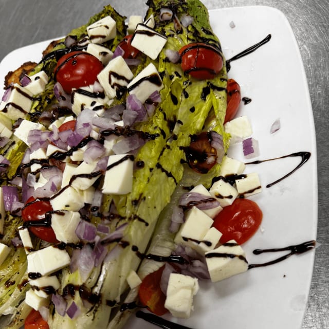Grilled Romaine Salad.
